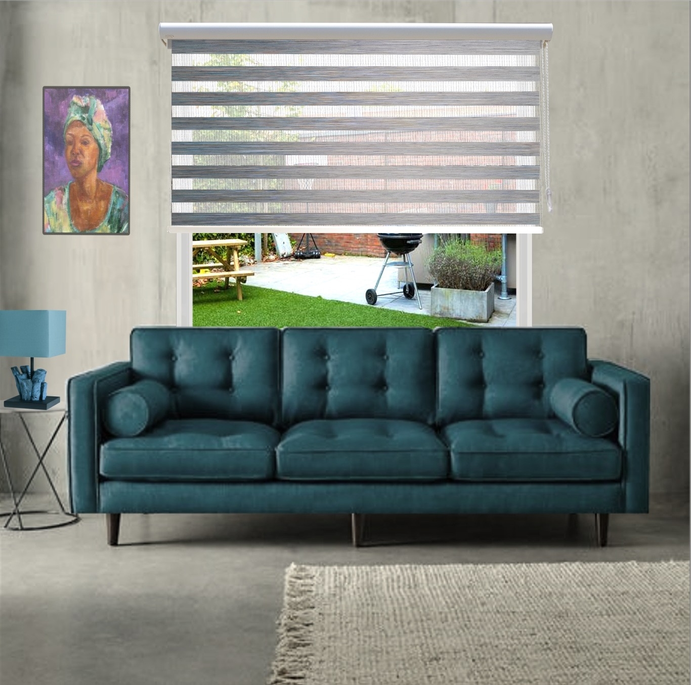 Alleen stof DR0680 natural