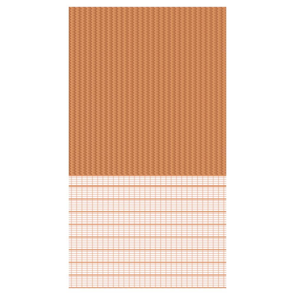Alleen stof DR0117 bruin