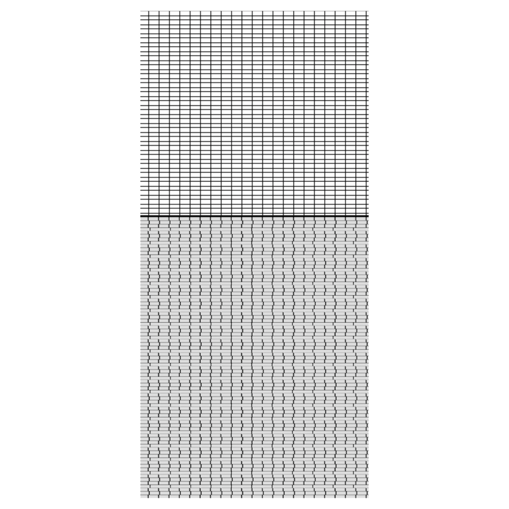 Alleen stof DR0210 ice wash
