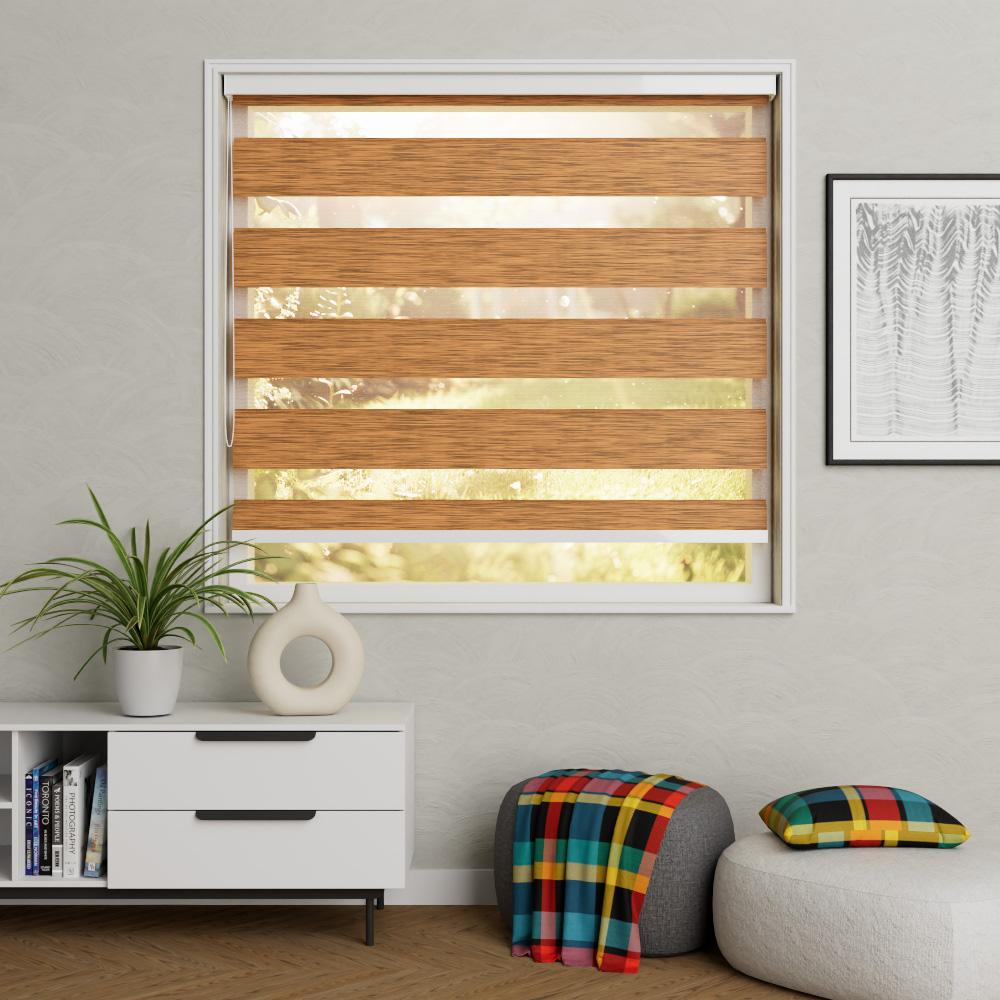 Alleen stof DR0614 teak