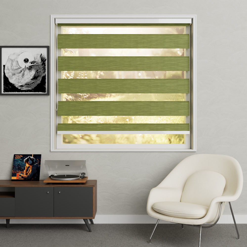 Alleen stof DR0608 lindegroen