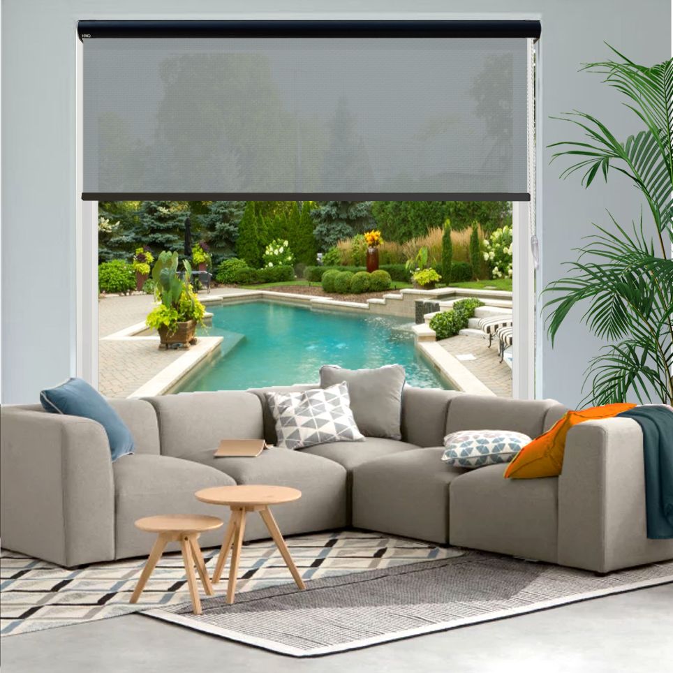 Alleen stof RG1821 grijs mid