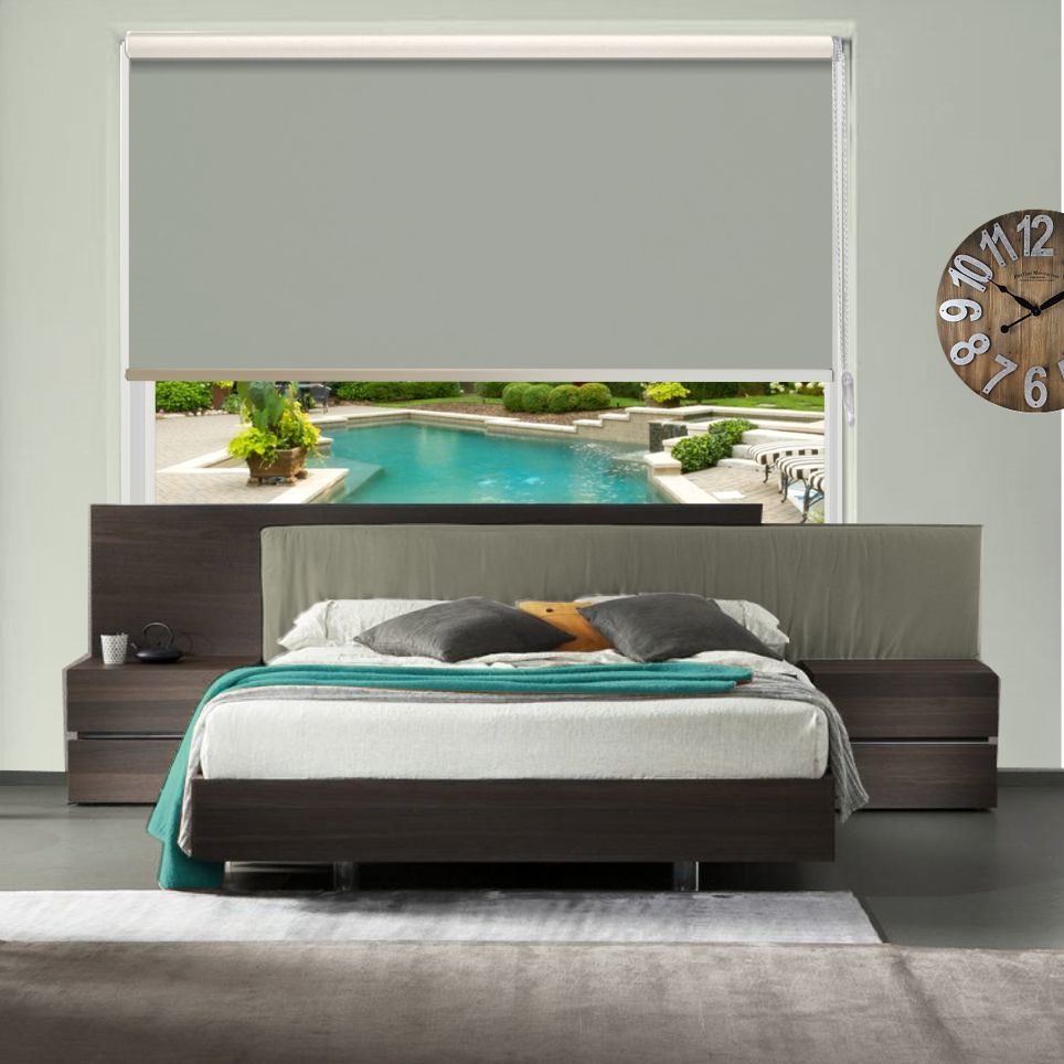 Alleen stof VR1357 grijs