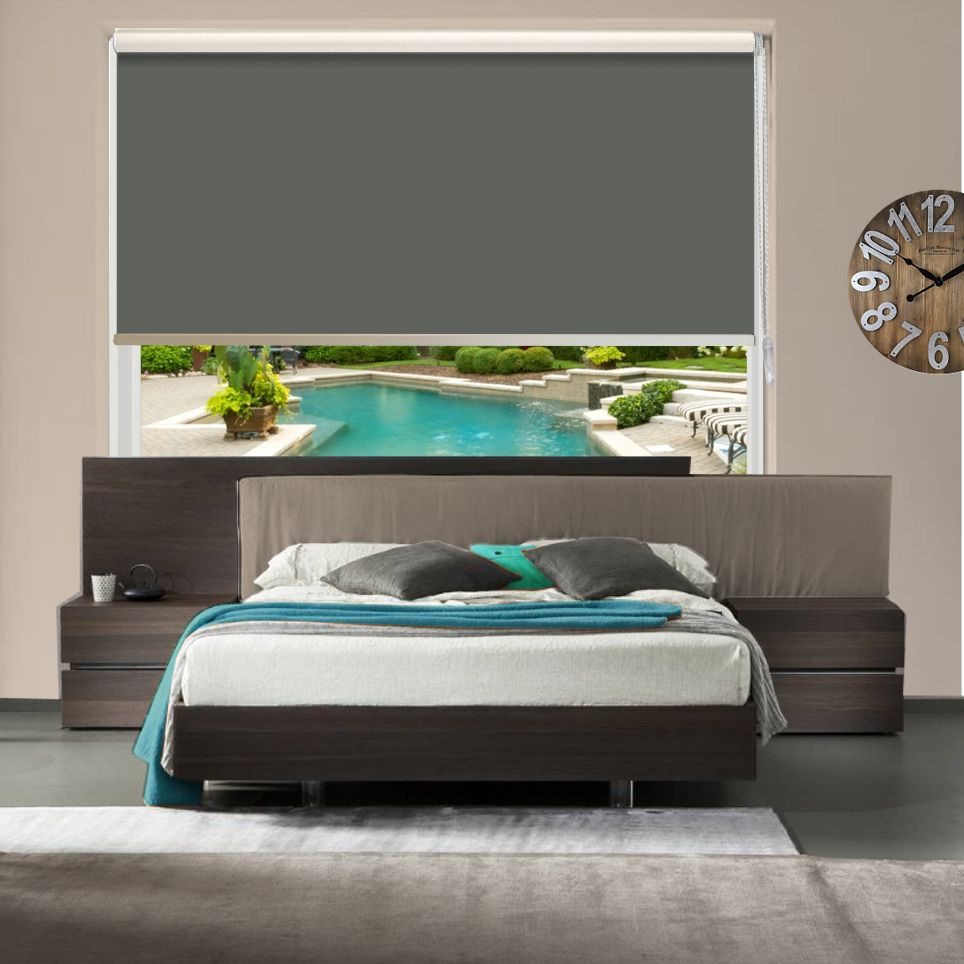 Alleen stof VR1358 d grijs