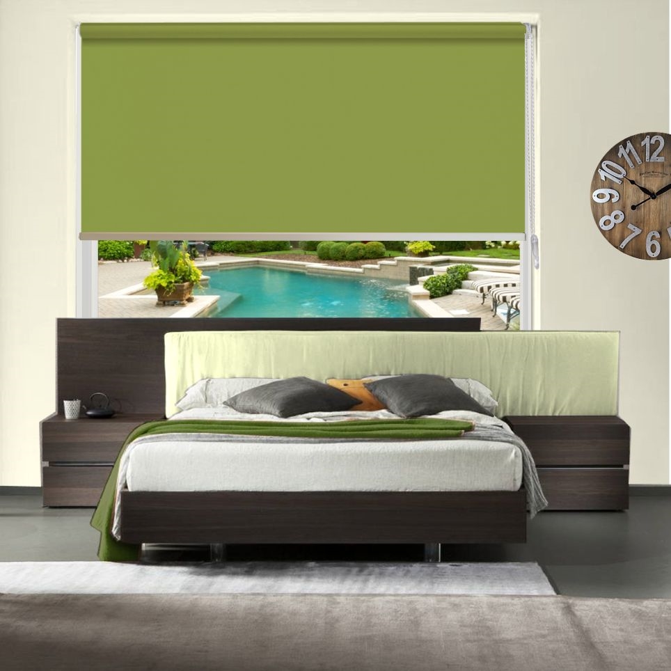 Alleen stof VR1431 lime groen