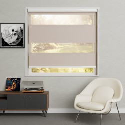 Duo rolgordijnstof Standaard Big 20 cm op maat van HEWO Raamdecoratie BV Stof Standaard Big 20 cm van HEWO Raamdecoratie BV