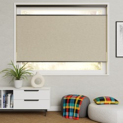 semi transparante plisse gordijnen