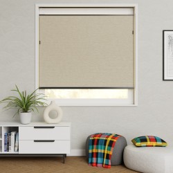 semi transparante plisse gordijnen