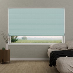 Vouwgordijn Violette dim‑out – ca. 95% verduisterend, op maat, kettingbediend