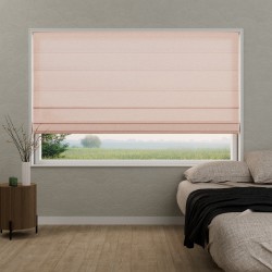 Vouwgordijn Victoria semi-transparant – lichtdoorlatend, op maat, kettingbediend