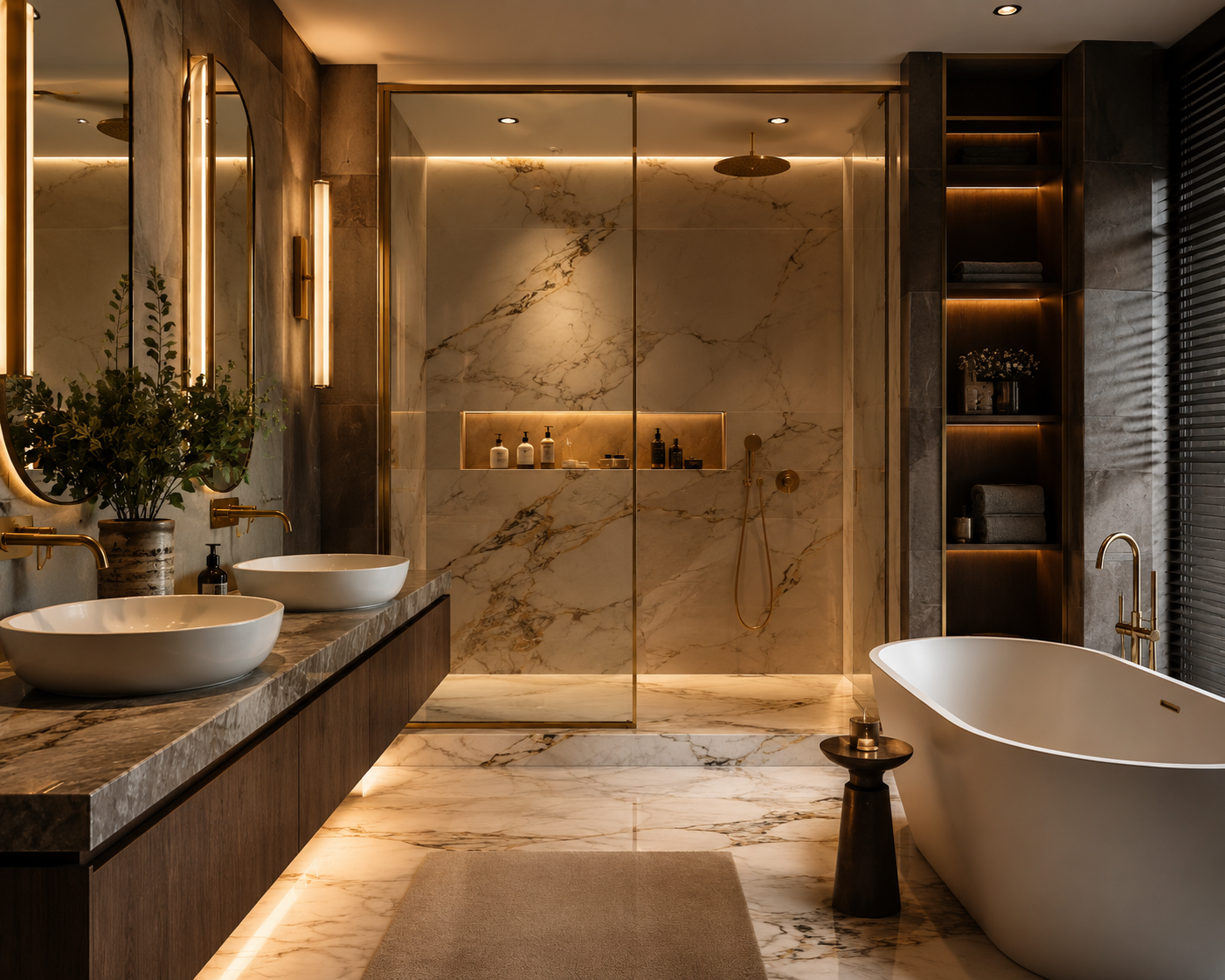 Hotel chique badkamer