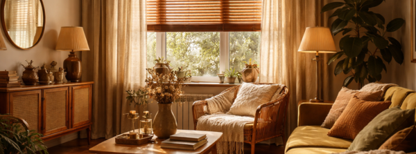 Jaloezie voor de vintage woonstijl