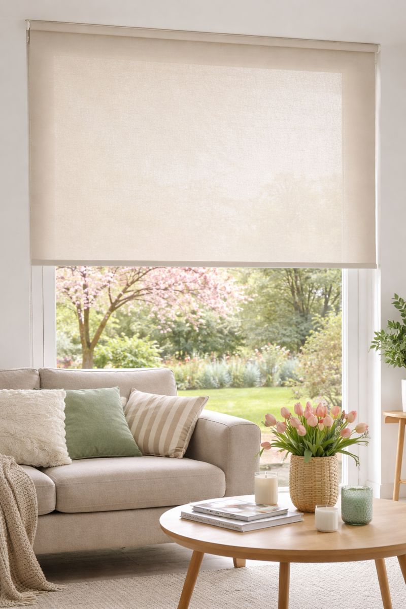 rolgordijnen voor het voorjaar