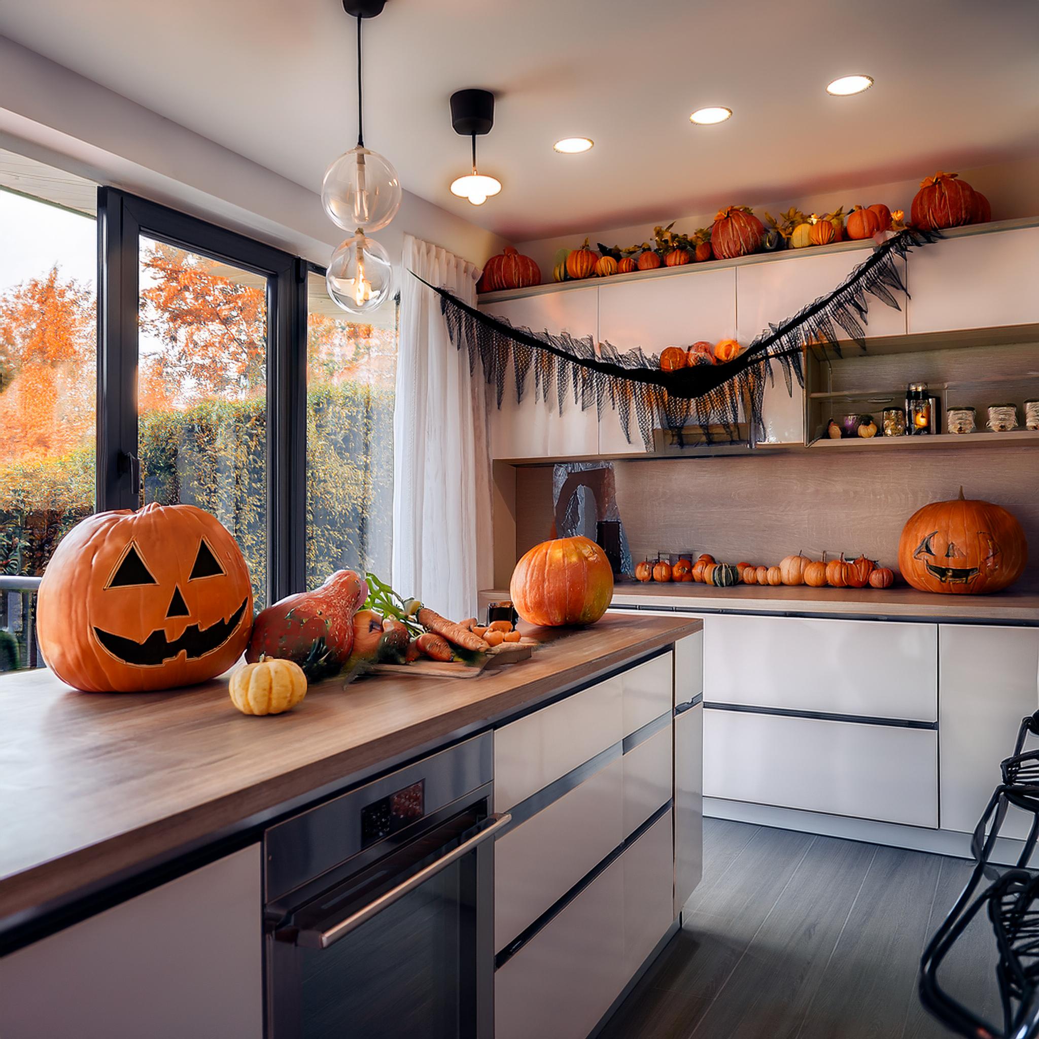 Huis klaarmaken Halloween