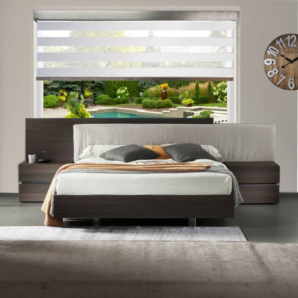 HEWO duo rolgordijn darkness verduisterend white product afbeelding
