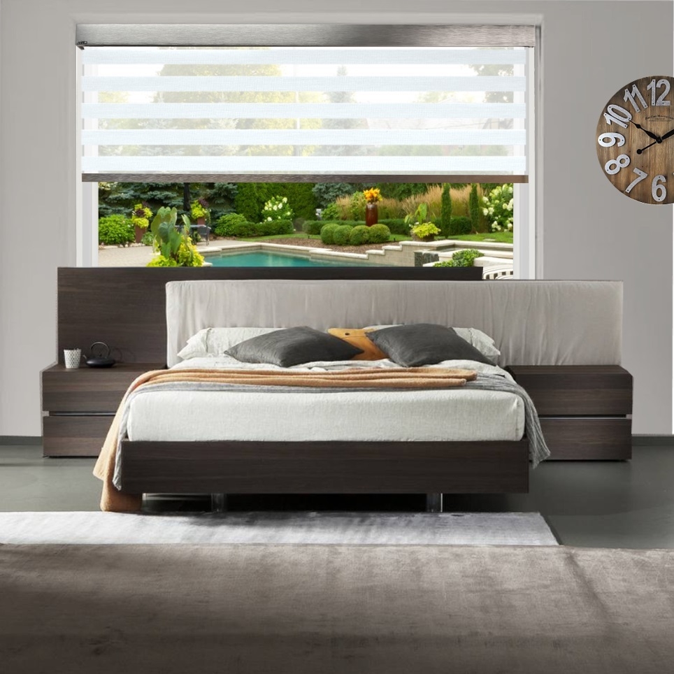 HEWO duo rolgordijn twilight verduisterend white product afbeelding