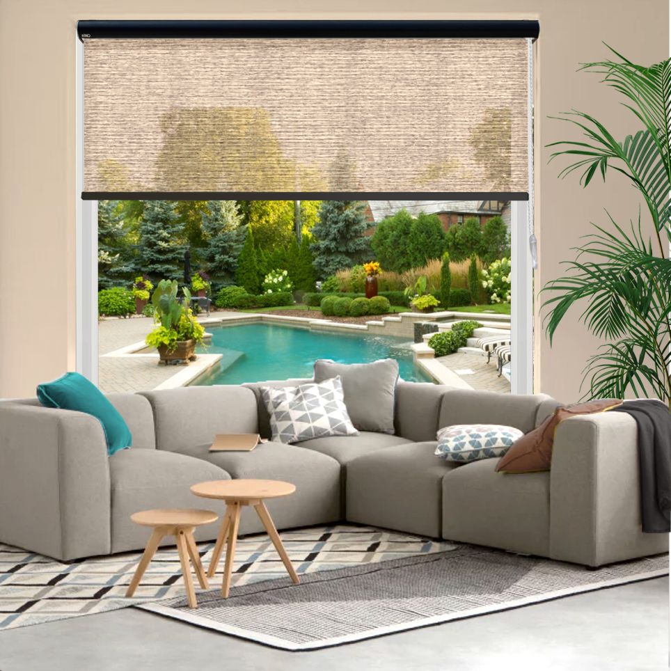 HEWO Rolgordijn cosy screen sand product afbeelding