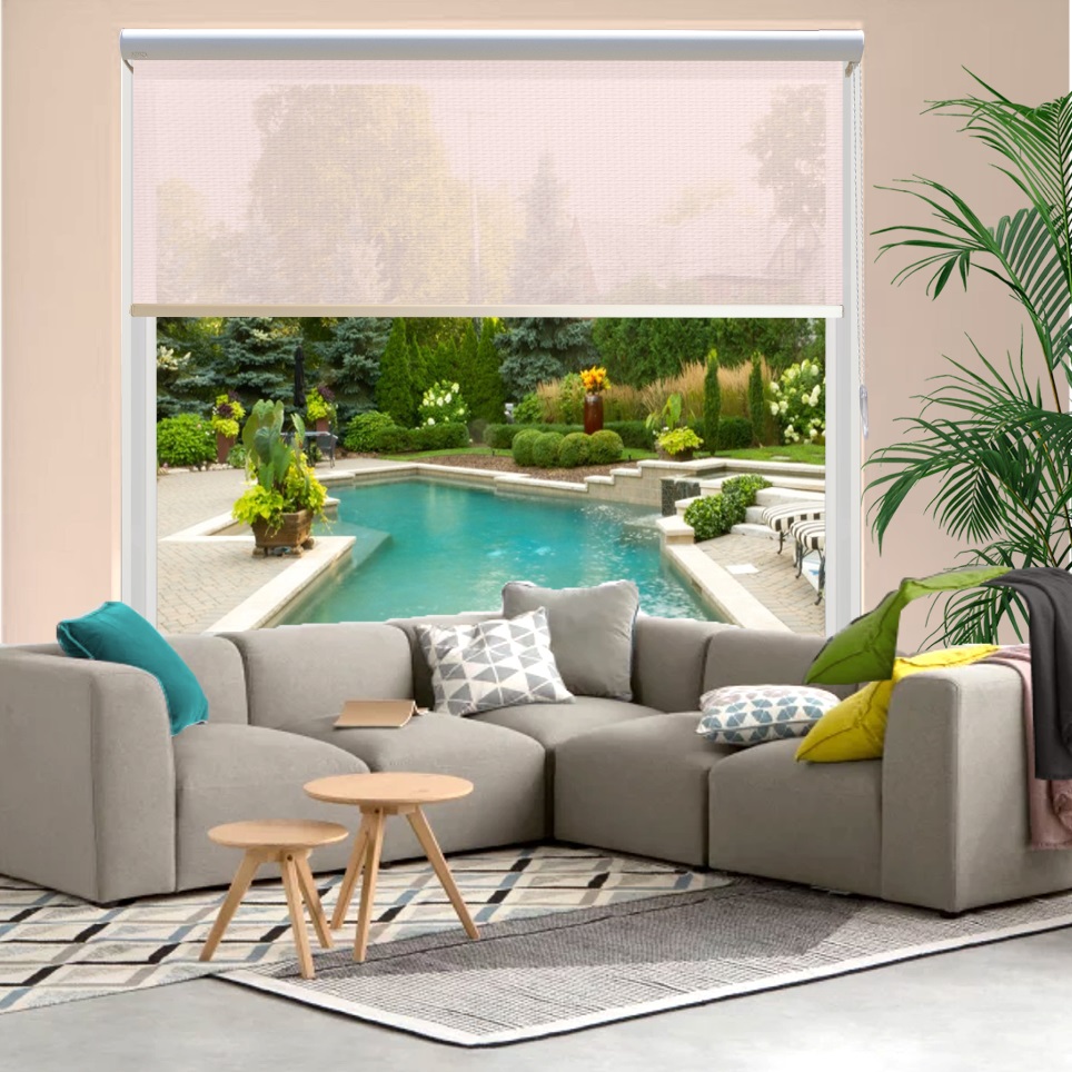 HEWO Rolgordijn robuust screen room product afbeelding