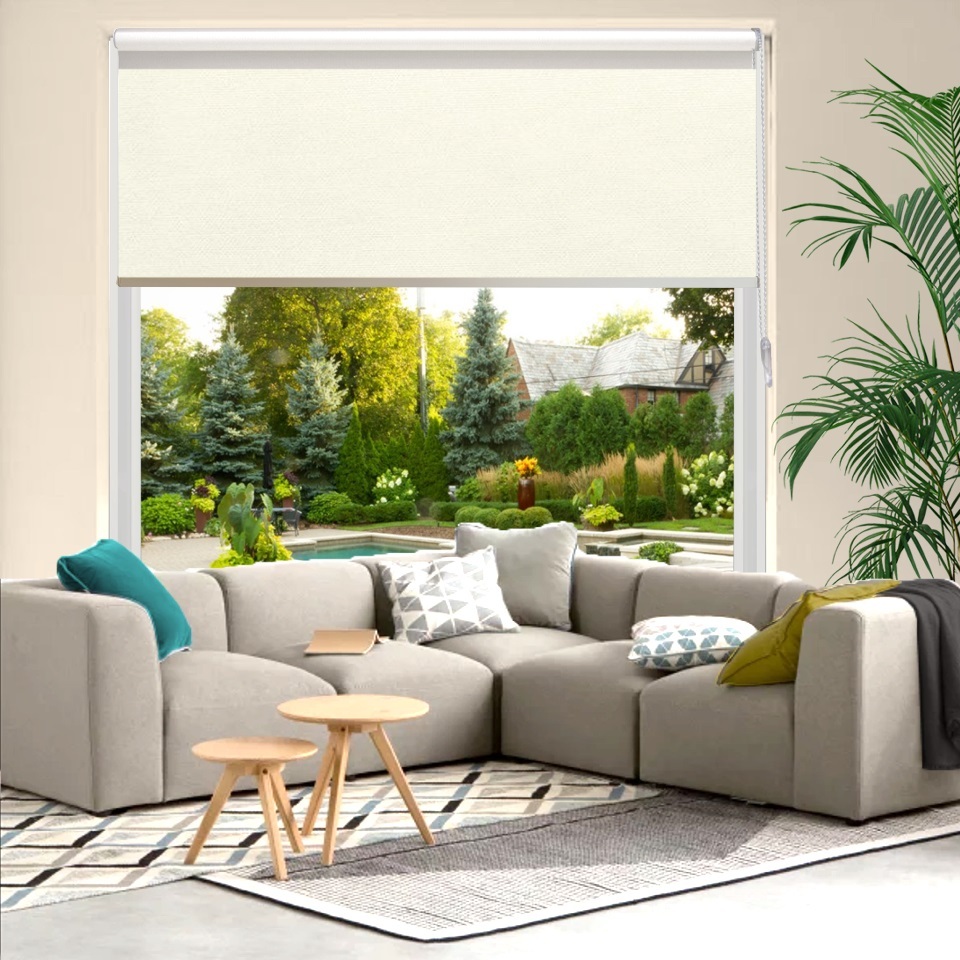 HEWO Smart Compact rolgordijn panama verduisterend beige product afbeelding