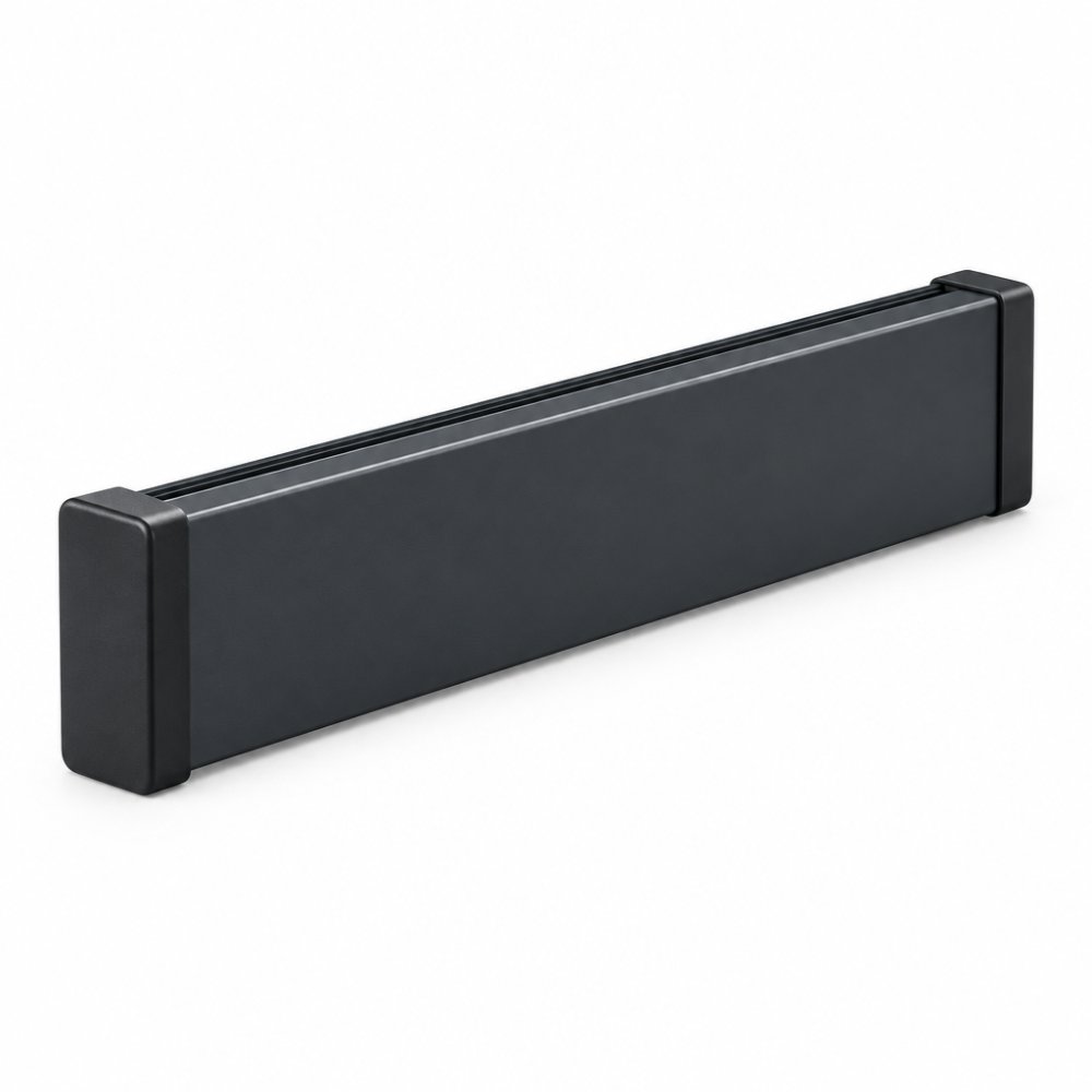 Onderlat rolgordijnen Recht 4cm RAL 7021